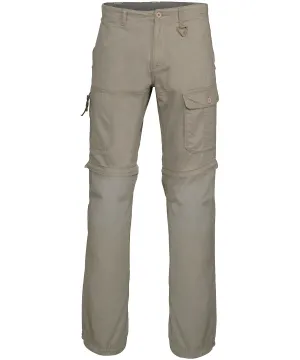 2-in-1 multi-pocket trousers | Dark Beige