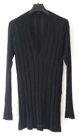 2007 Cashmere/Linen Elongated Sweater