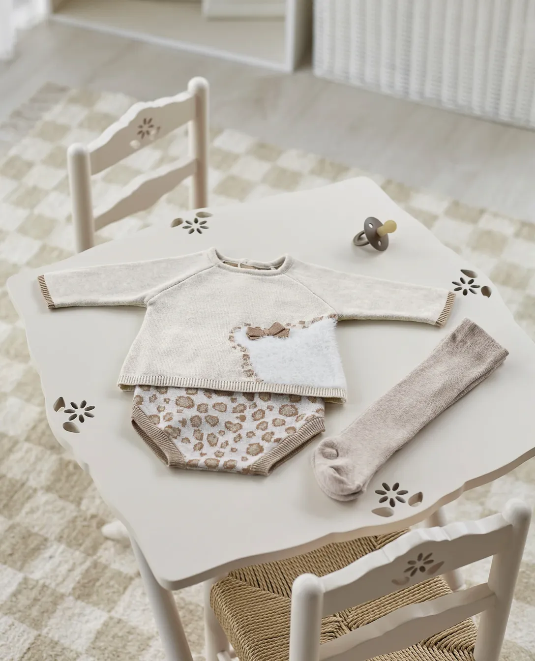 3-piece Knit Set Better Cotton Newborn Baby