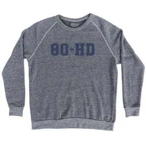 80-HD Adult Tri-Blend Sweatshirt