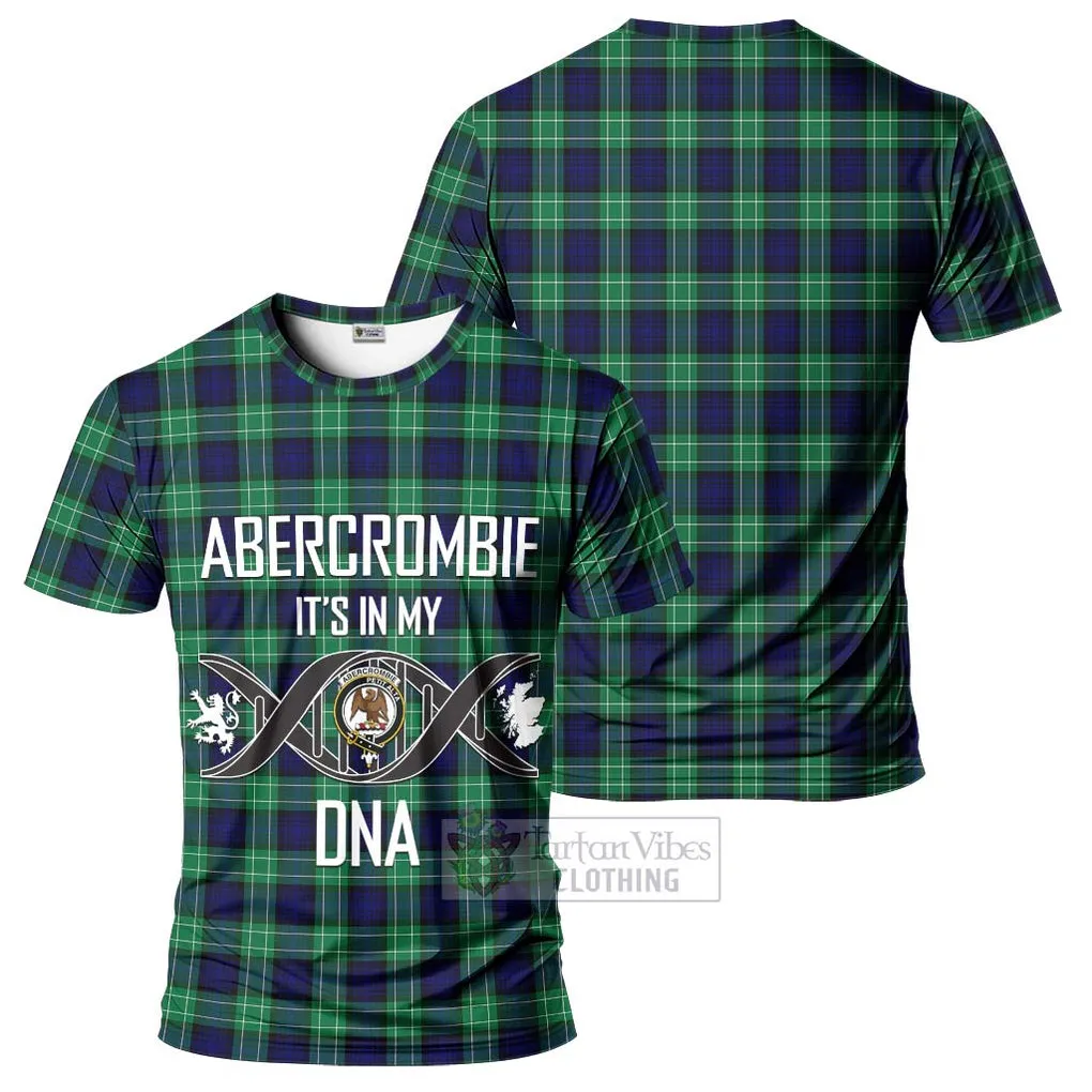 Abercrombie Tartan T-Shirt with Family Crest DNA In Me Style