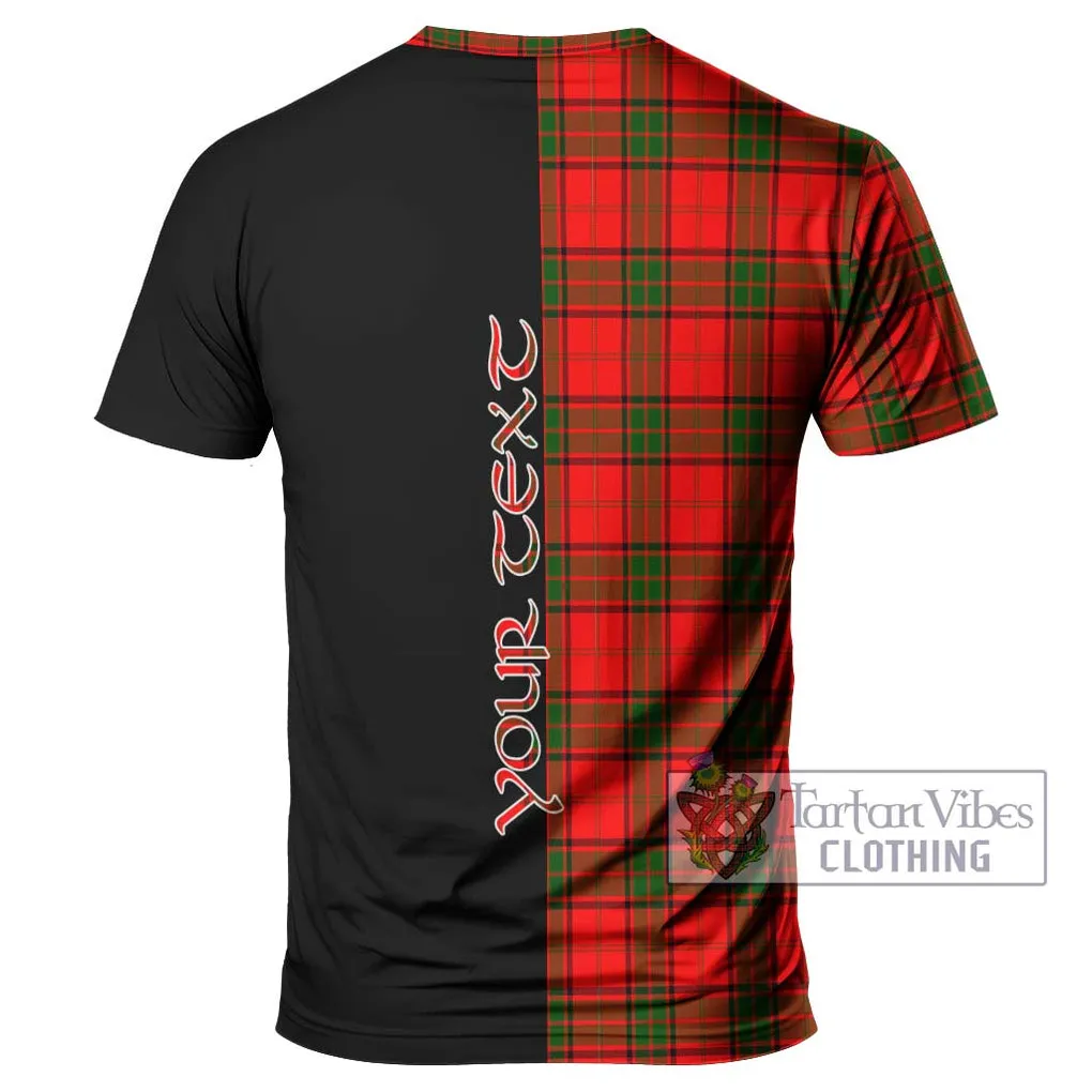 Adair Tartan T-Shirt with Family Crest and Half Of Me Style