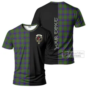 Adam Tartan T-Shirt with Family Crest and Half Of Me Style