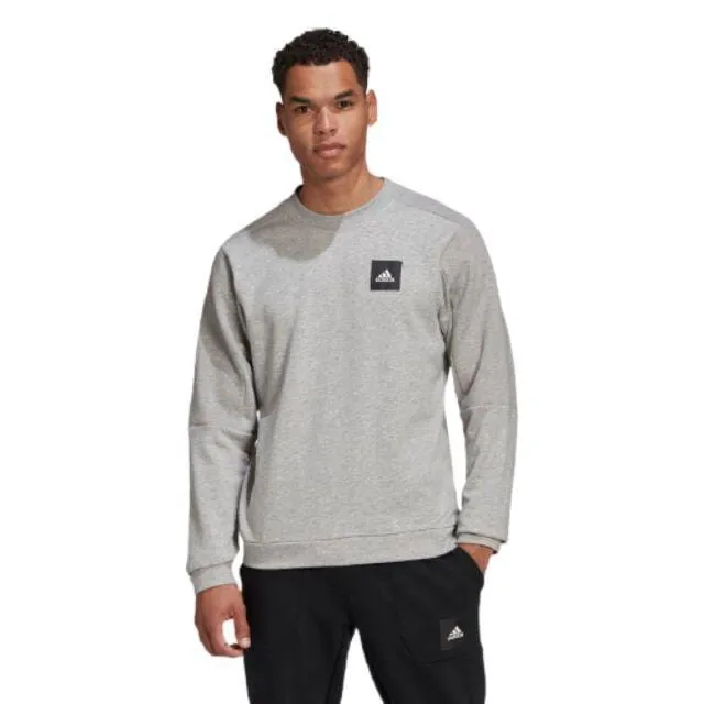 Adidas Must Haves Crew Men Training Long Sleeve Grey