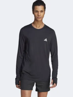 Adidas Run It Men Running Sweatshirt Black