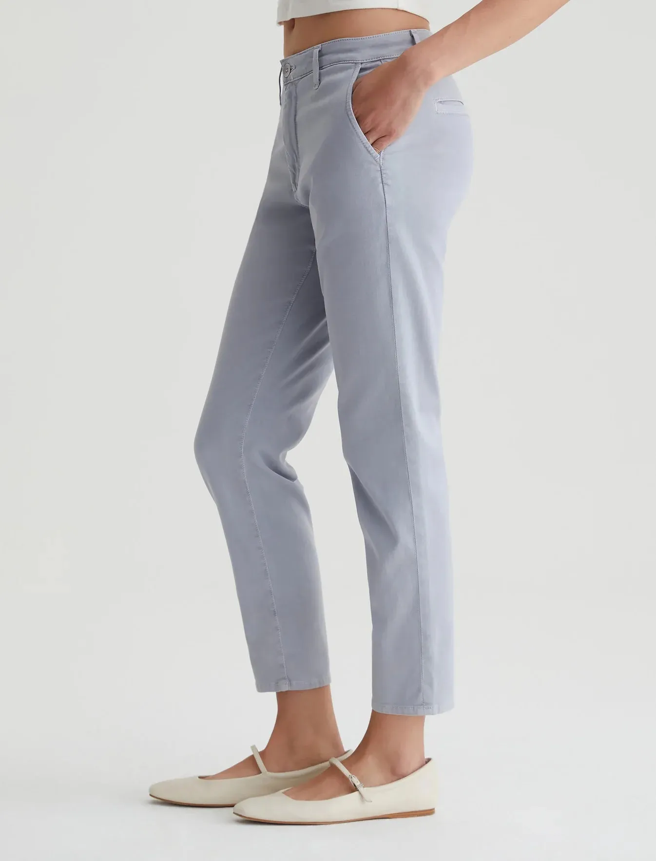 AG Caden Trouser in Sulfur Blue Ice