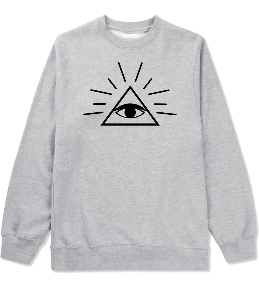 All Seeing Eye of Providence God Crewneck Sweatshirt