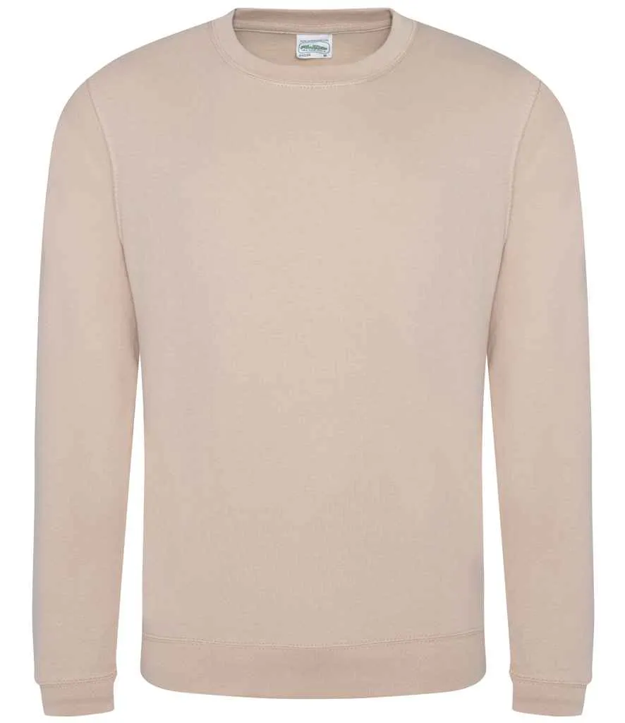 AWDis Sweatshirt - Neutral Colours, White, Brown