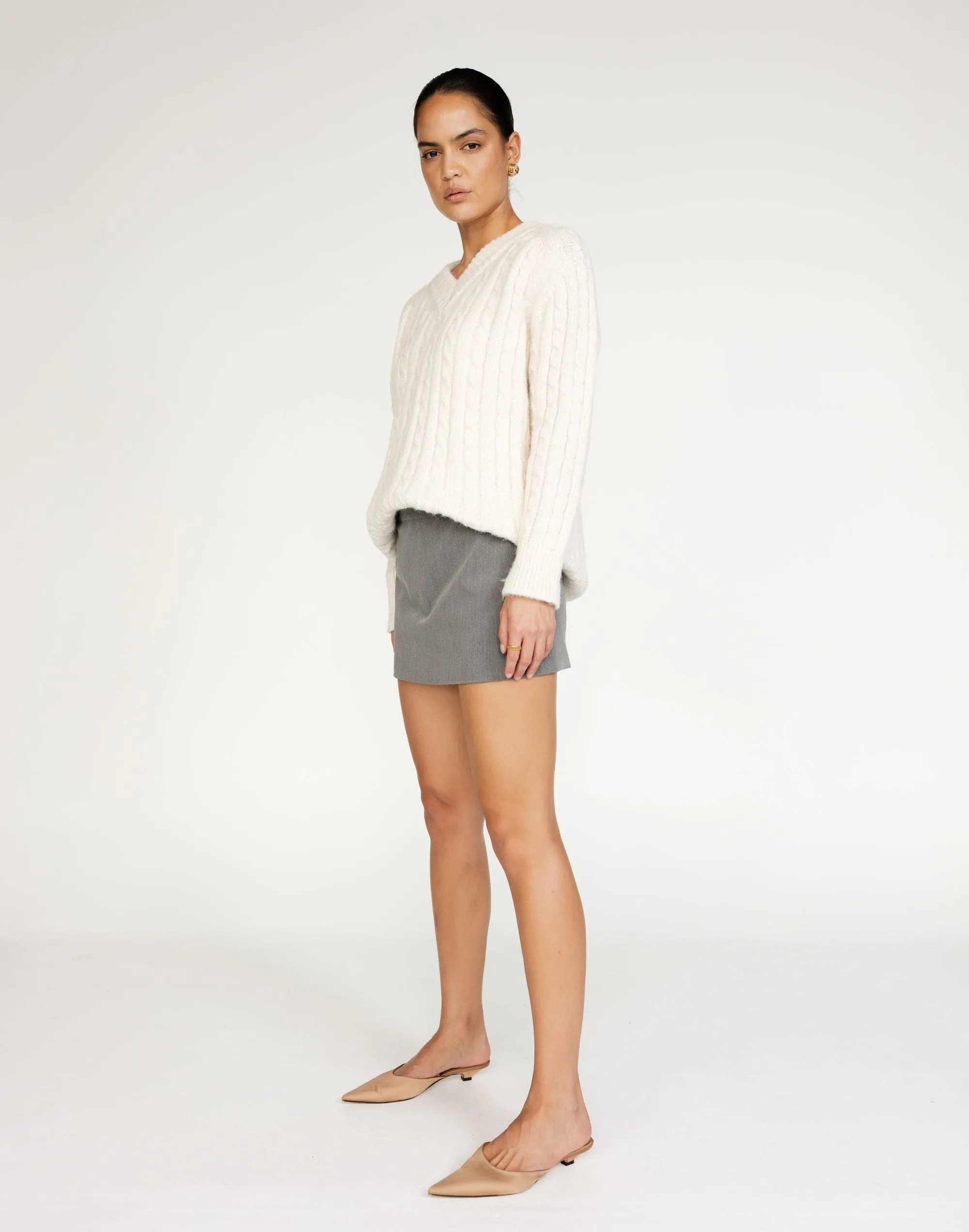 Baely Knit Jumper (Oat)