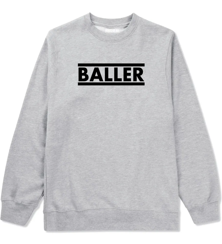 Baller Mens Crewneck Sweatshirt