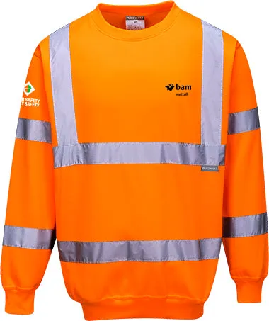 BAM Nuttall Hi-Vis Sweatshirt