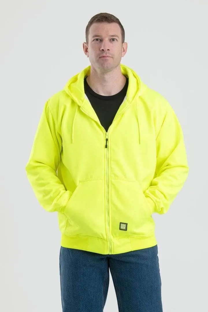 Berne - Men's Hi-Vis Thermal-Lined Hooded Sweatshirt