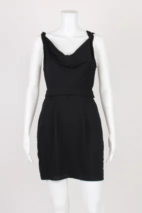 Bluejuice Black Sleeveless Cowl Neck Dress 8