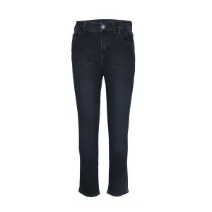 BOYS DARK BLUE DENIM TROUSERS