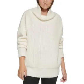 CALVIN KLEIN - Oversized Ribbed Turtleneck Sweater