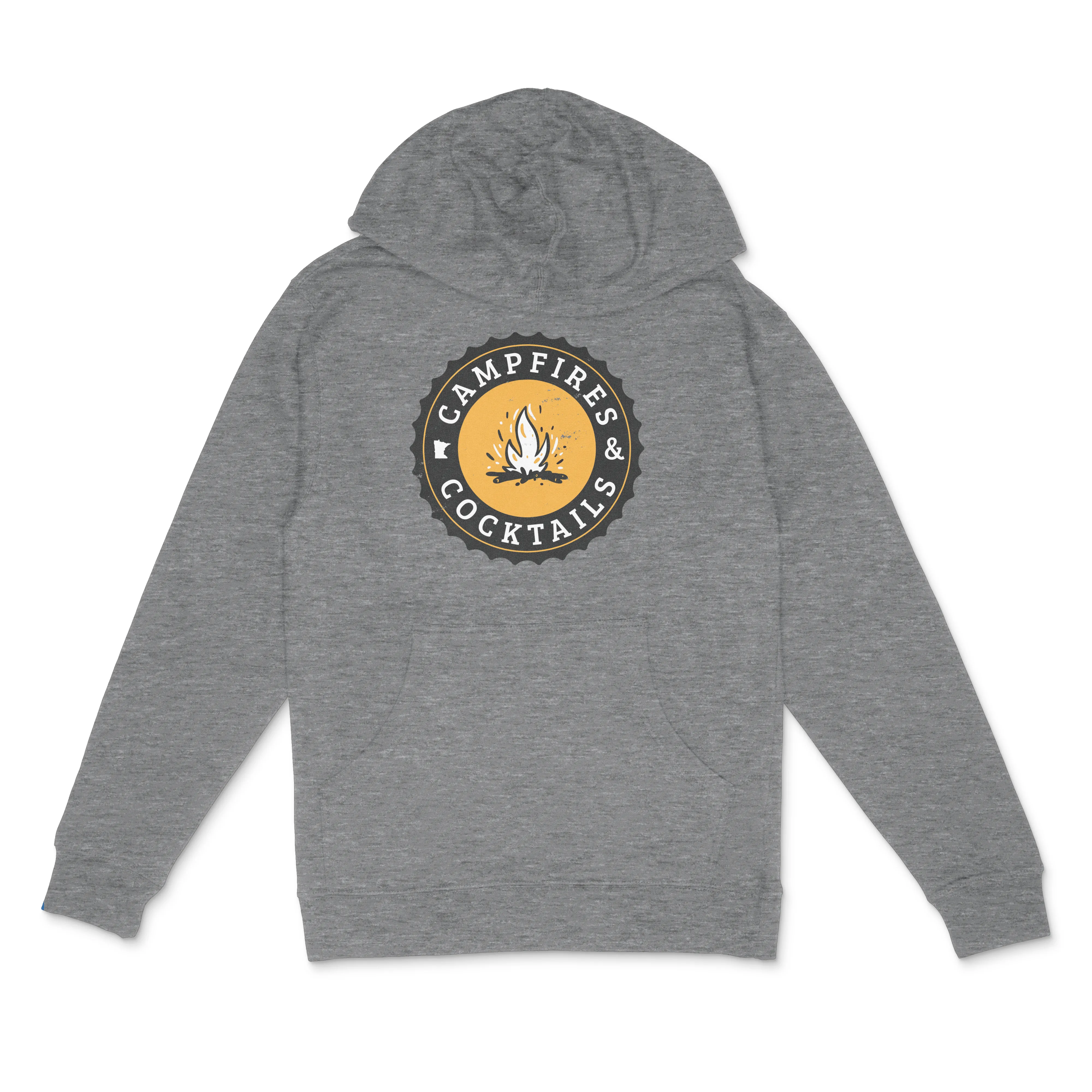 Campfires & Cocktails Minnesota Midweight Hoodie