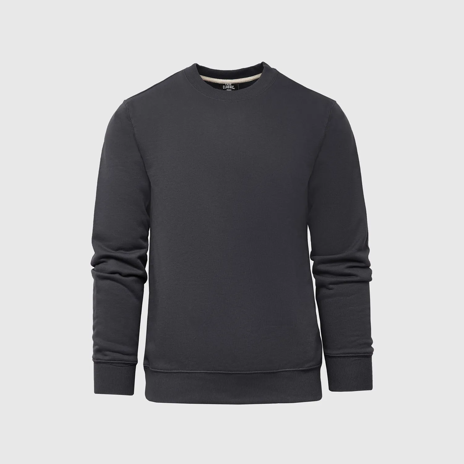 Carbon Fleece French Terry Pullover Crew Neck