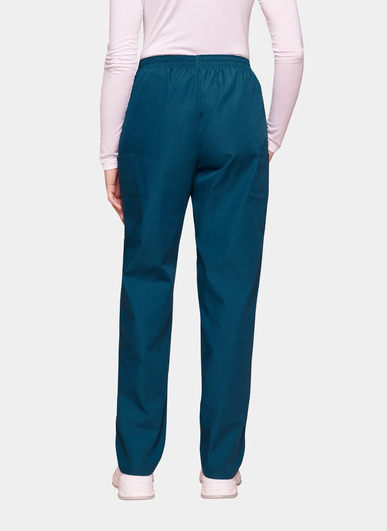 Cherokee Unisex Elasticated Scrub Trousers - Caribbean