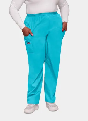 Cherokee Unisex Elasticated Scrub Trousers - Turquoise