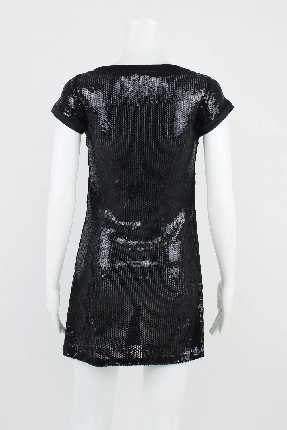 Cherrie Black Sequin Dress S