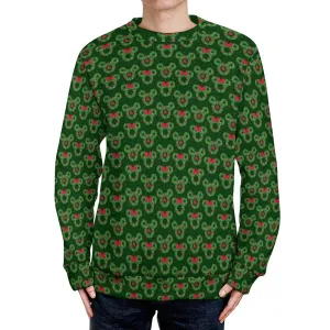 Christmas Wreaths Unisex Crewneck Sweater