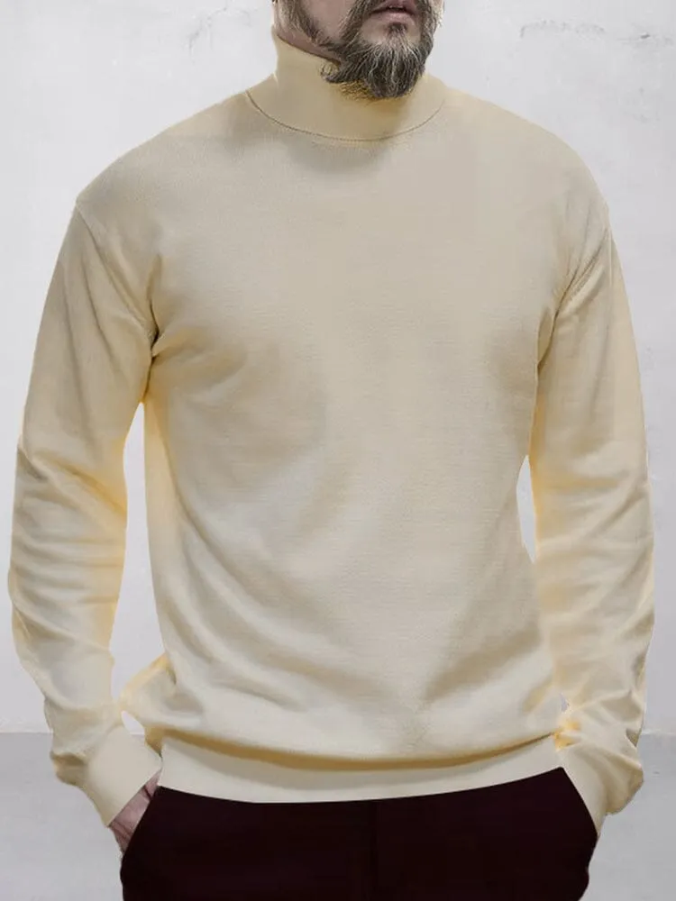 Classic Turtleneck Pullover Undershirt