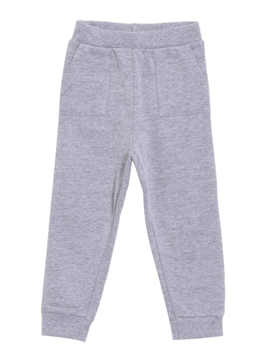 Combo of 3 Sweatpants-Grey, Navy Blue and Black