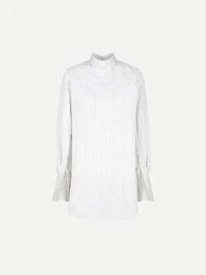 Corso Turtleneck Shirt in Off White