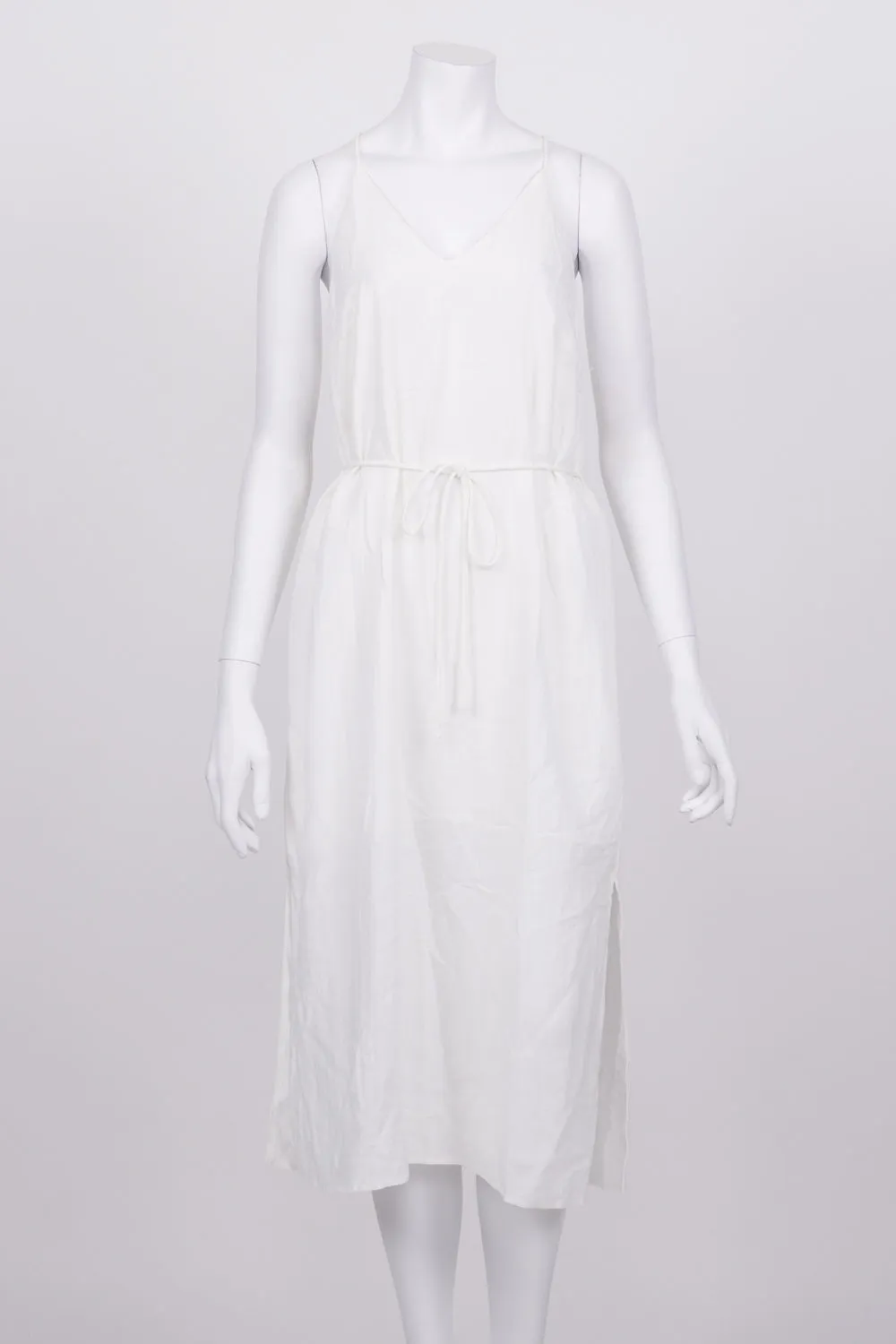 Delilah White Midi Dress 12