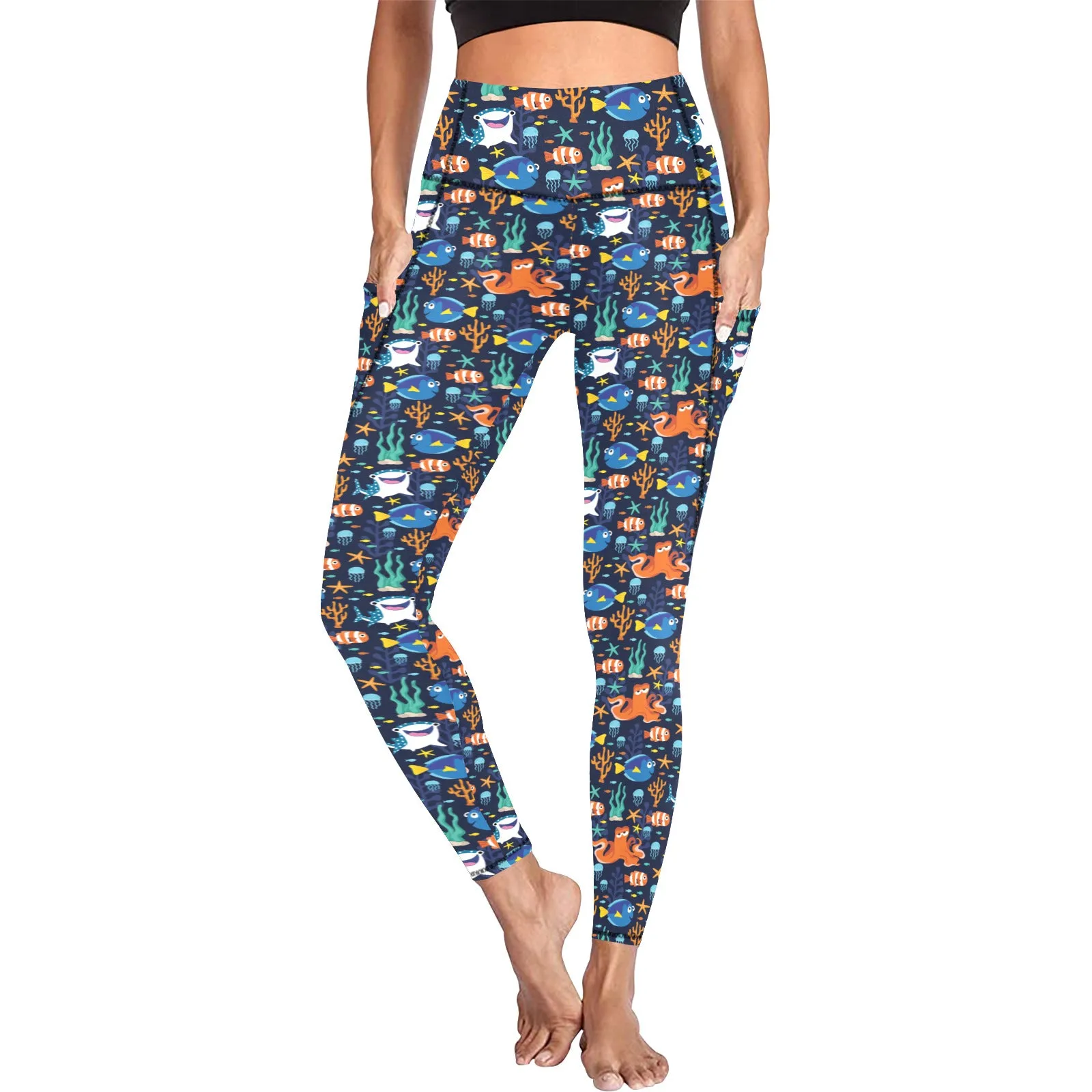 Dory Women's Athletic Leggings With Pockets