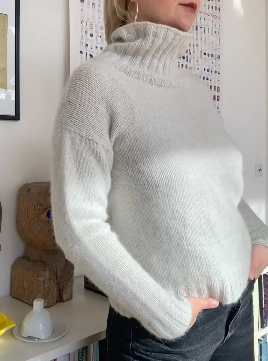 Easy Peasy Sweater with turtleneck by Önling, No 1 knitting kit