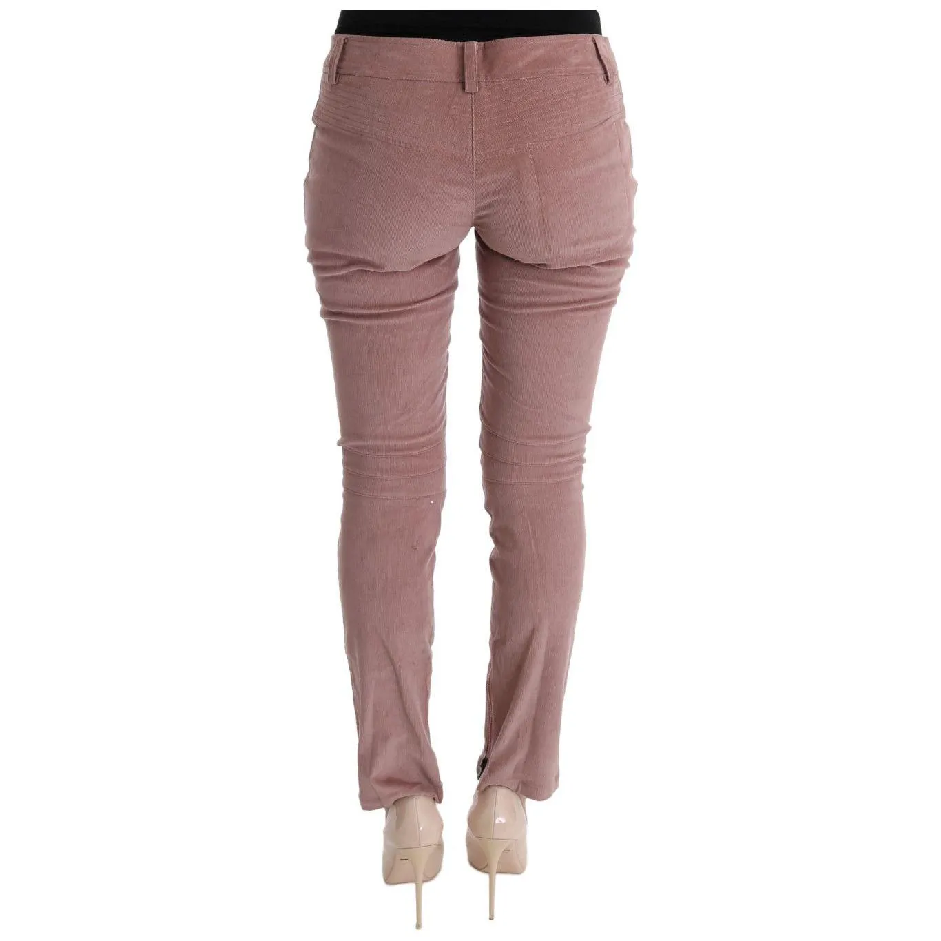 Ermanno Scervino Chic Pink Capri Cropped Trousers