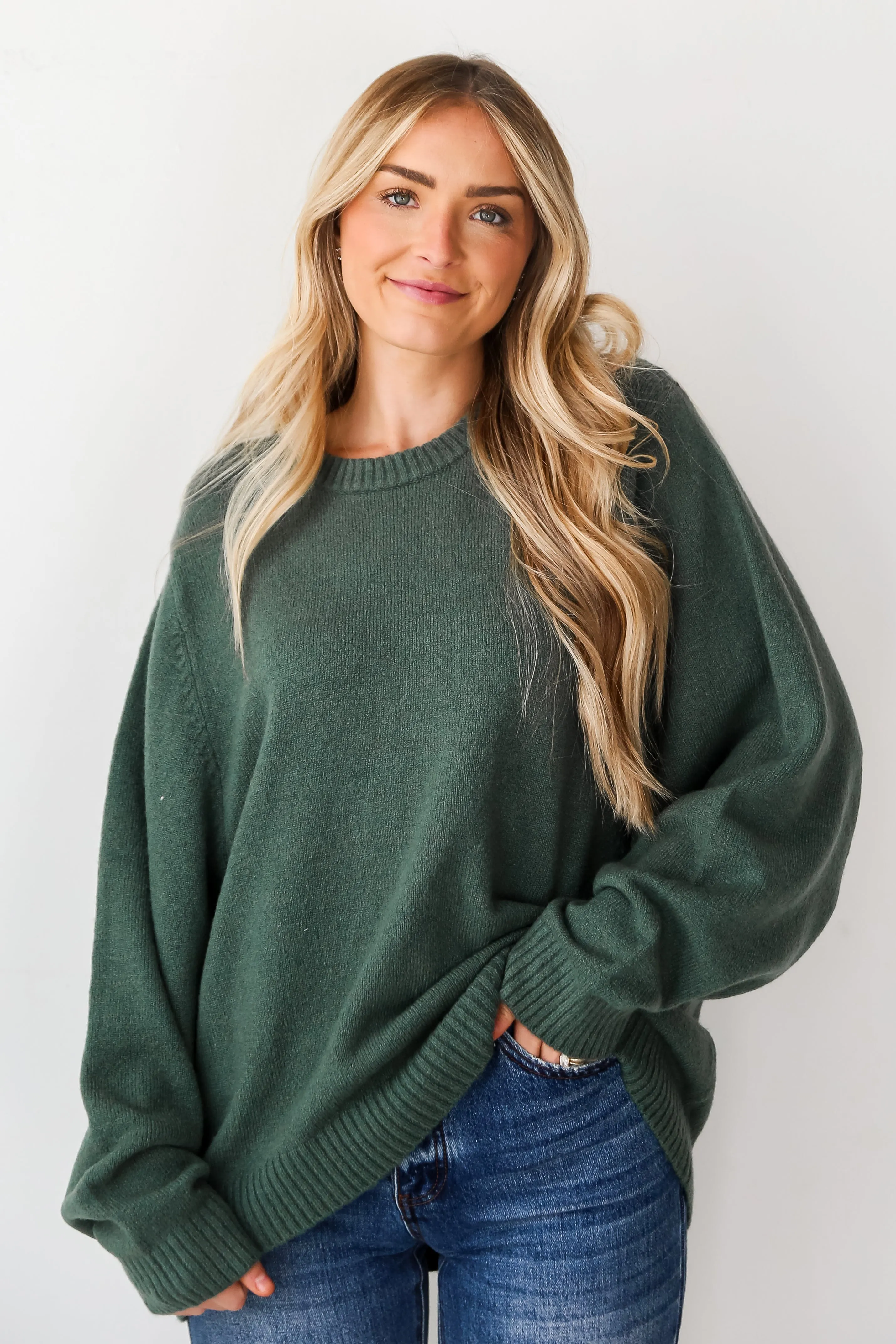 FINAL SALE - Aubrey Oversized Sweater - DOORBUSTER