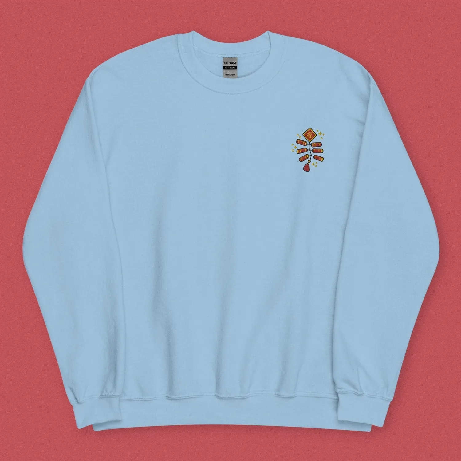 Firecracker Embroidered Sweatshirt