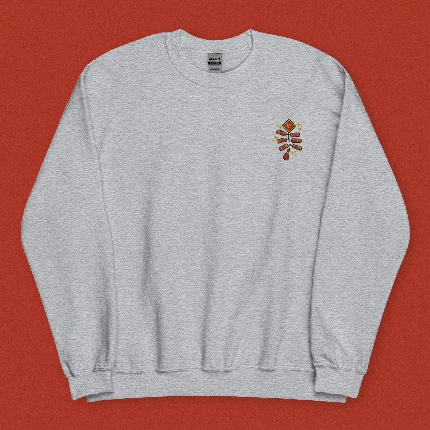 Firecracker Embroidered Sweatshirt