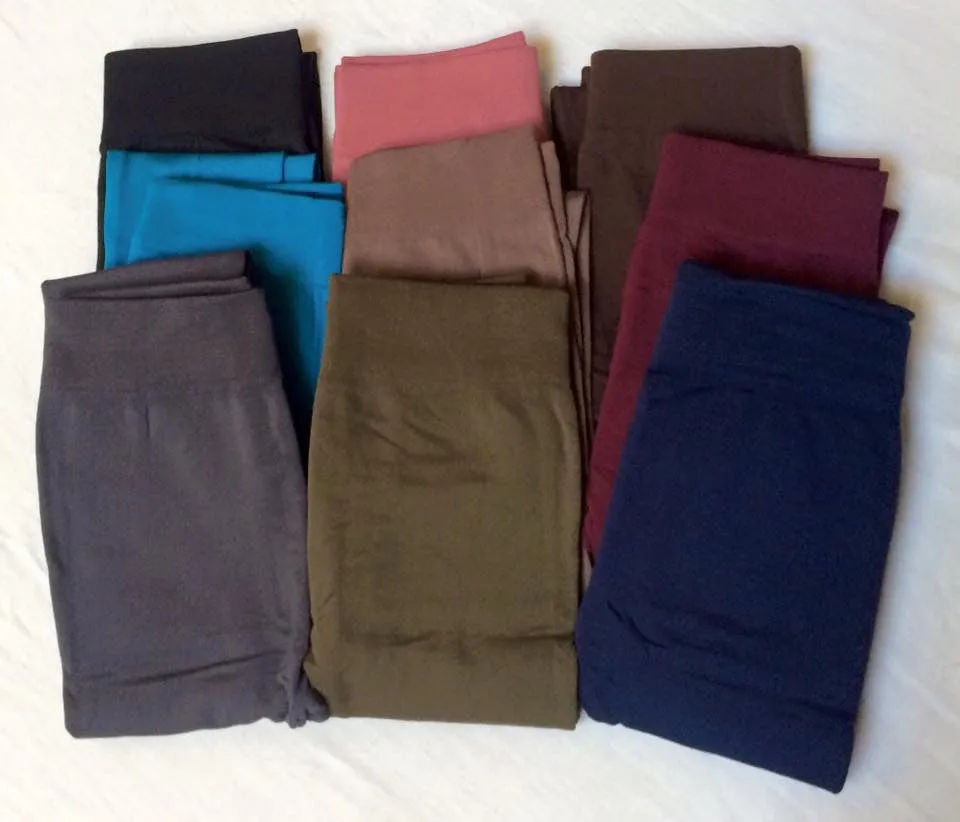 Fleece Lined Leggings One Size