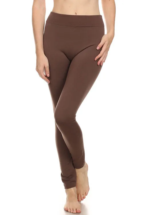 Fleece Lined Leggings One Size