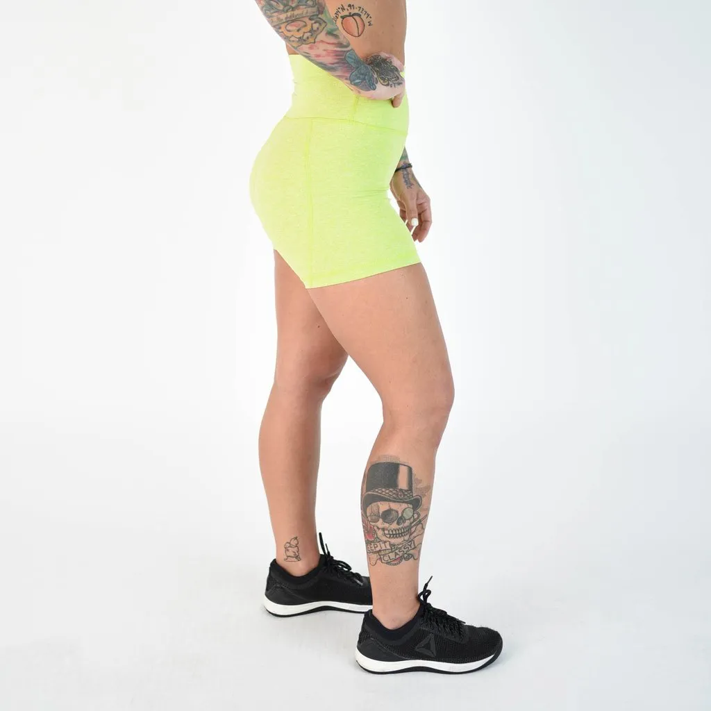 FLEO Acid Lime Shorts (True High Contour)