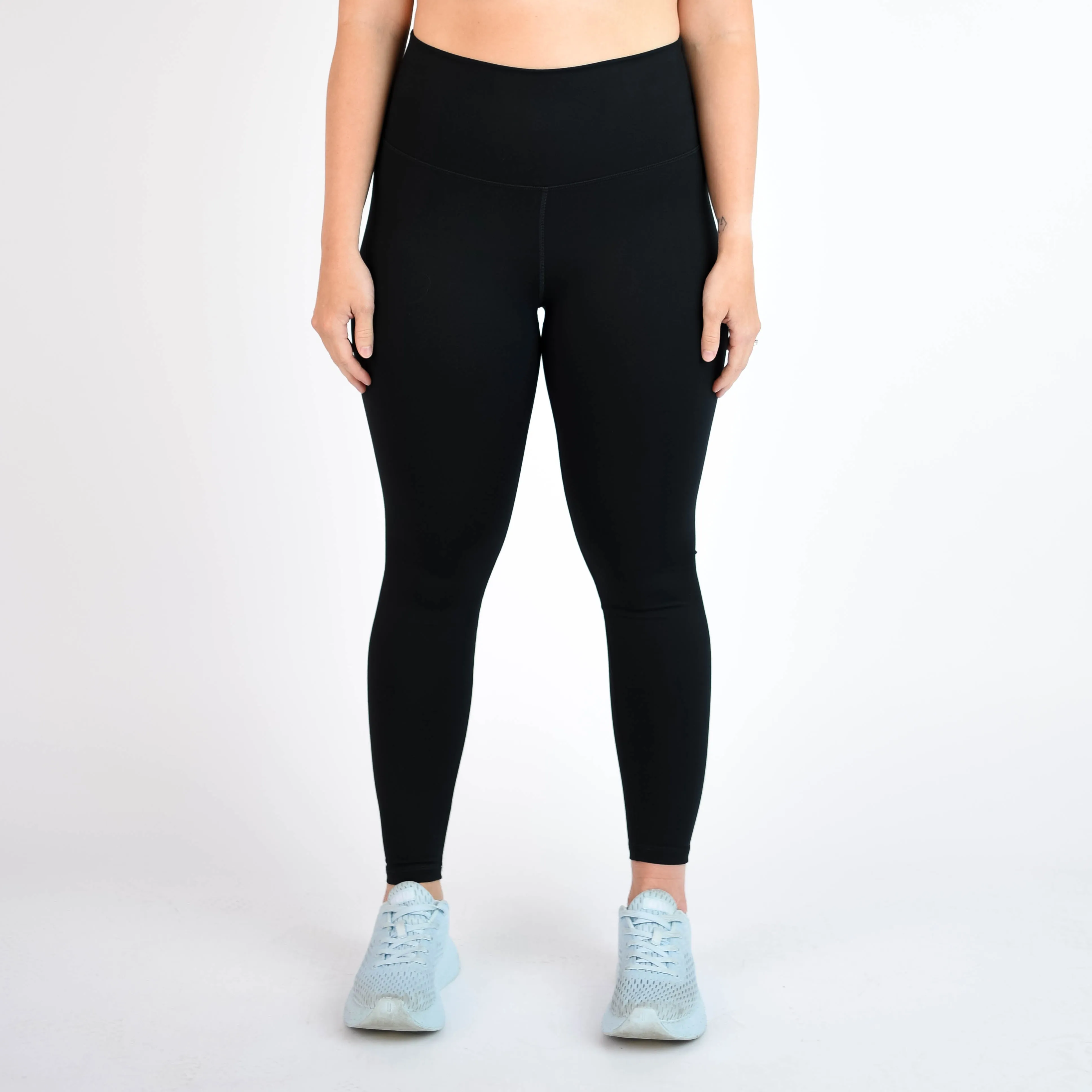 FLEO Black Super High Leggings