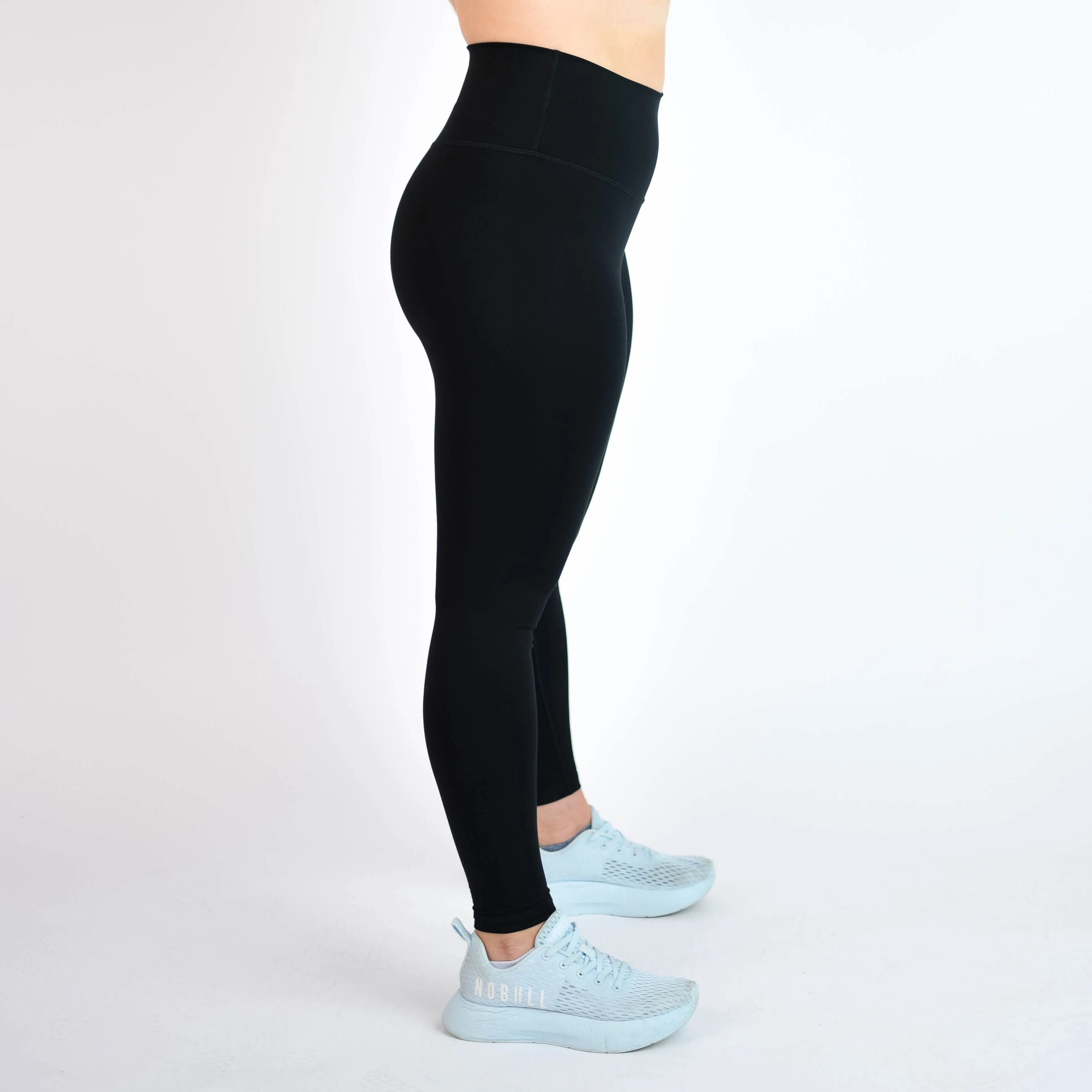 FLEO Black Super High Leggings