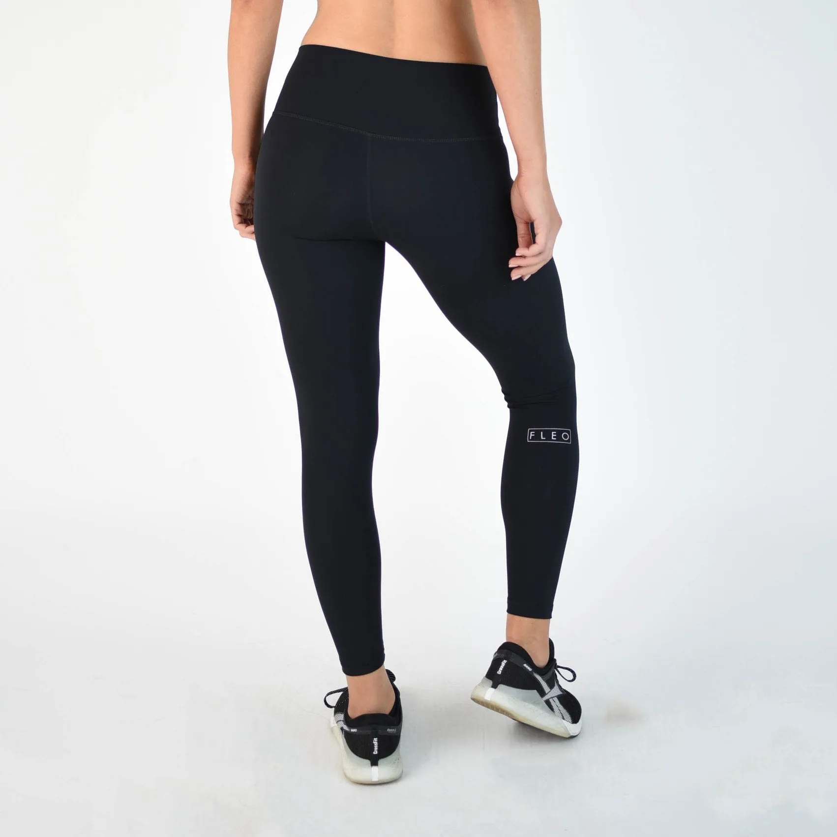 FLEO El Toro 25" Black Leggings (Bounce)