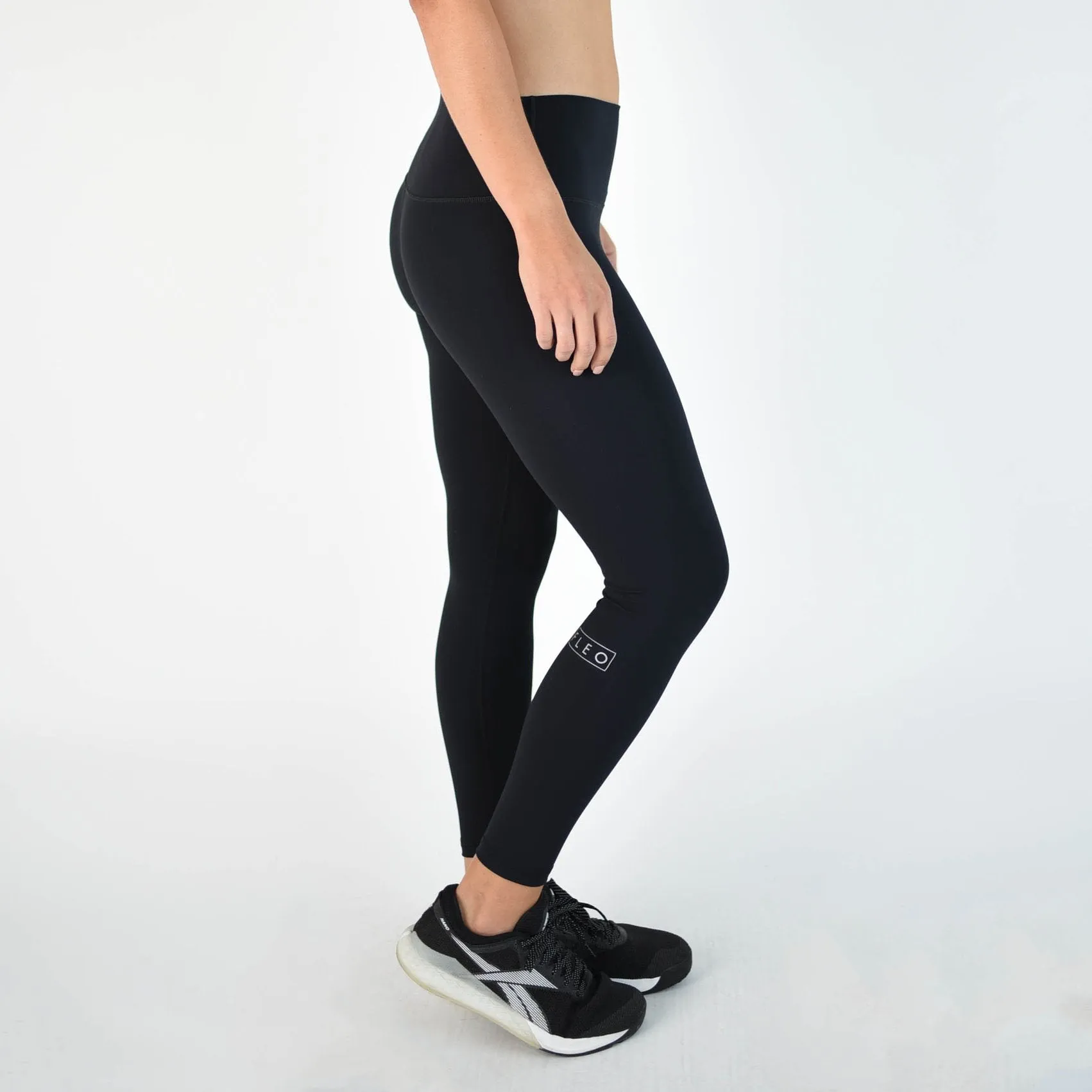 FLEO El Toro 25" Black Leggings (Bounce)