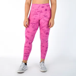 FLEO El Toro 25" Electric Phlox Leggings