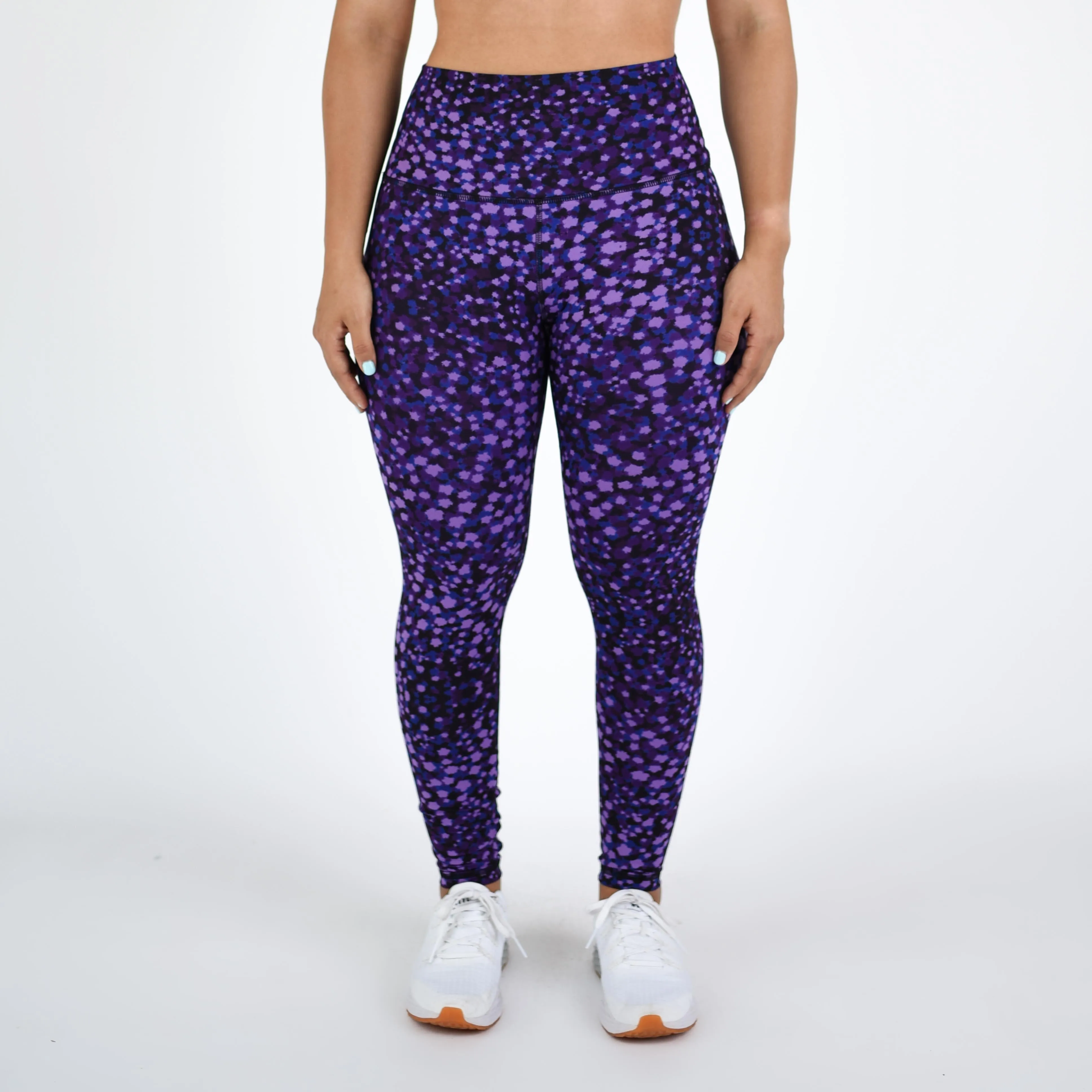 FLEO El Toro 25" Lavender Leopard Leggings