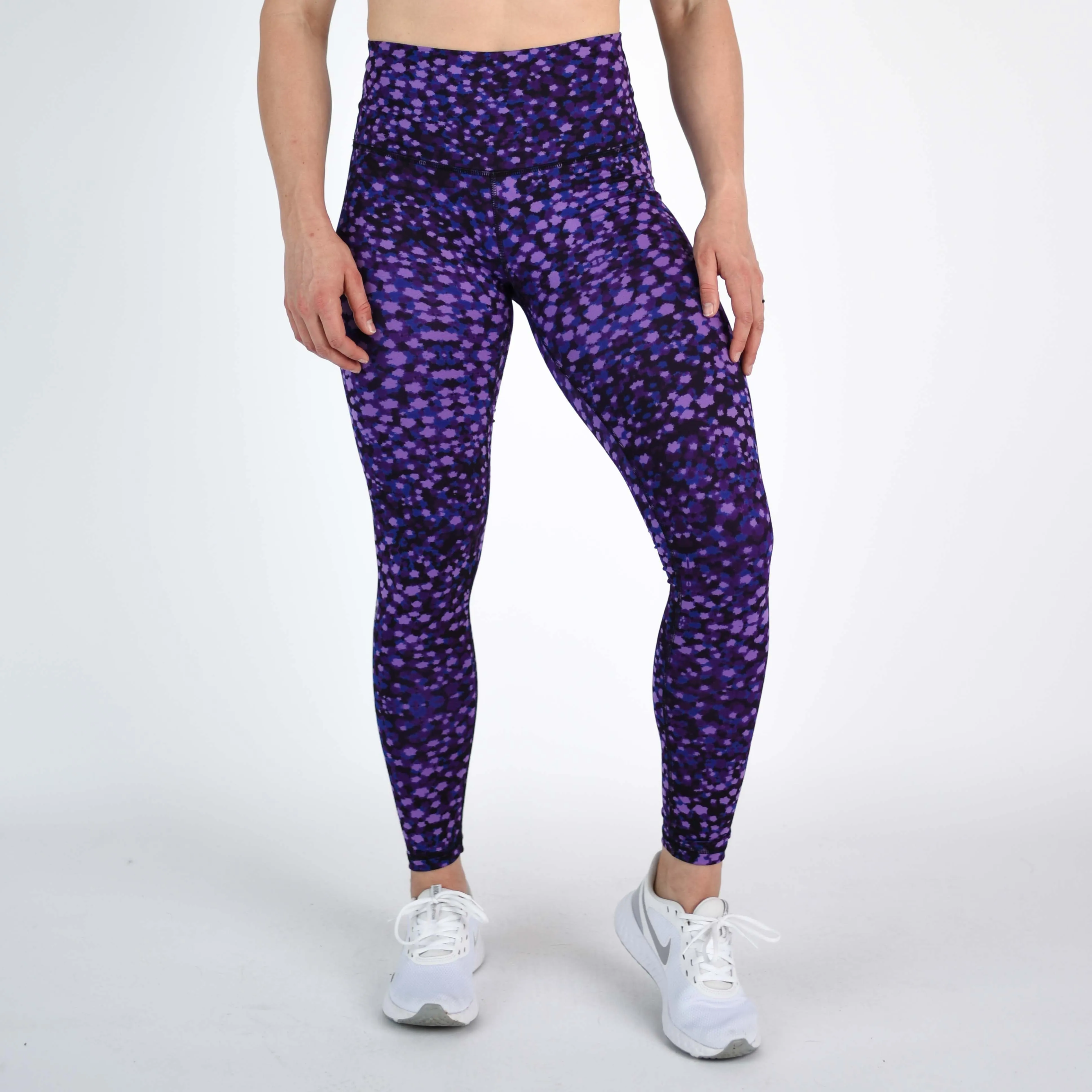 FLEO El Toro 25" Lavender Leopard Leggings