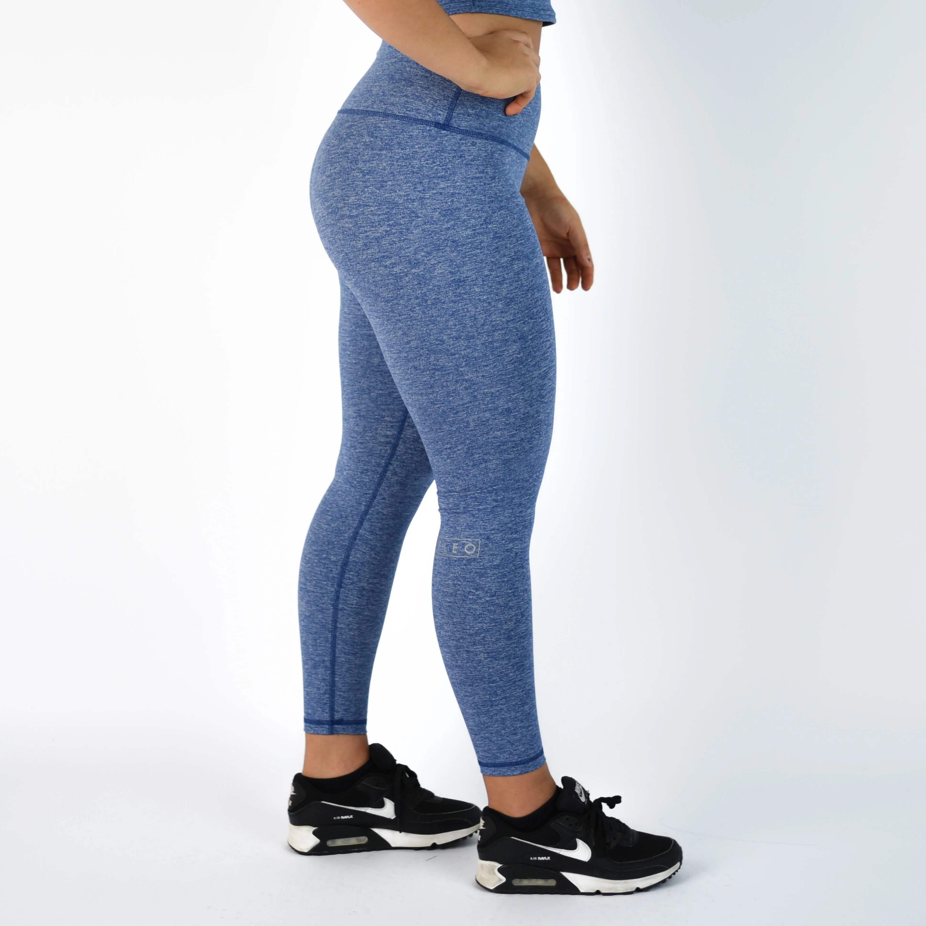 FLEO El Toro 28" Heather Cobalt Leggings