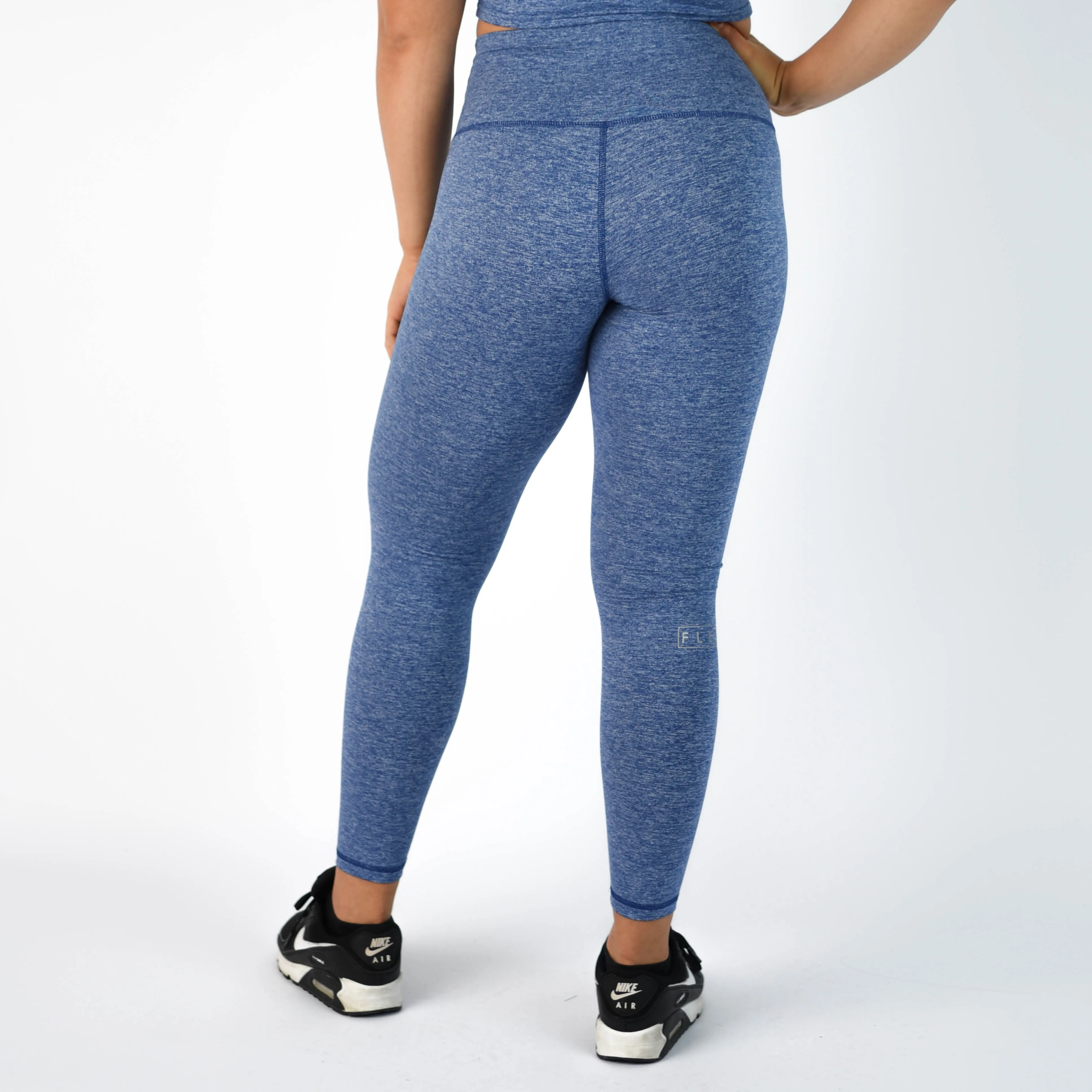 FLEO El Toro 28" Heather Cobalt Leggings