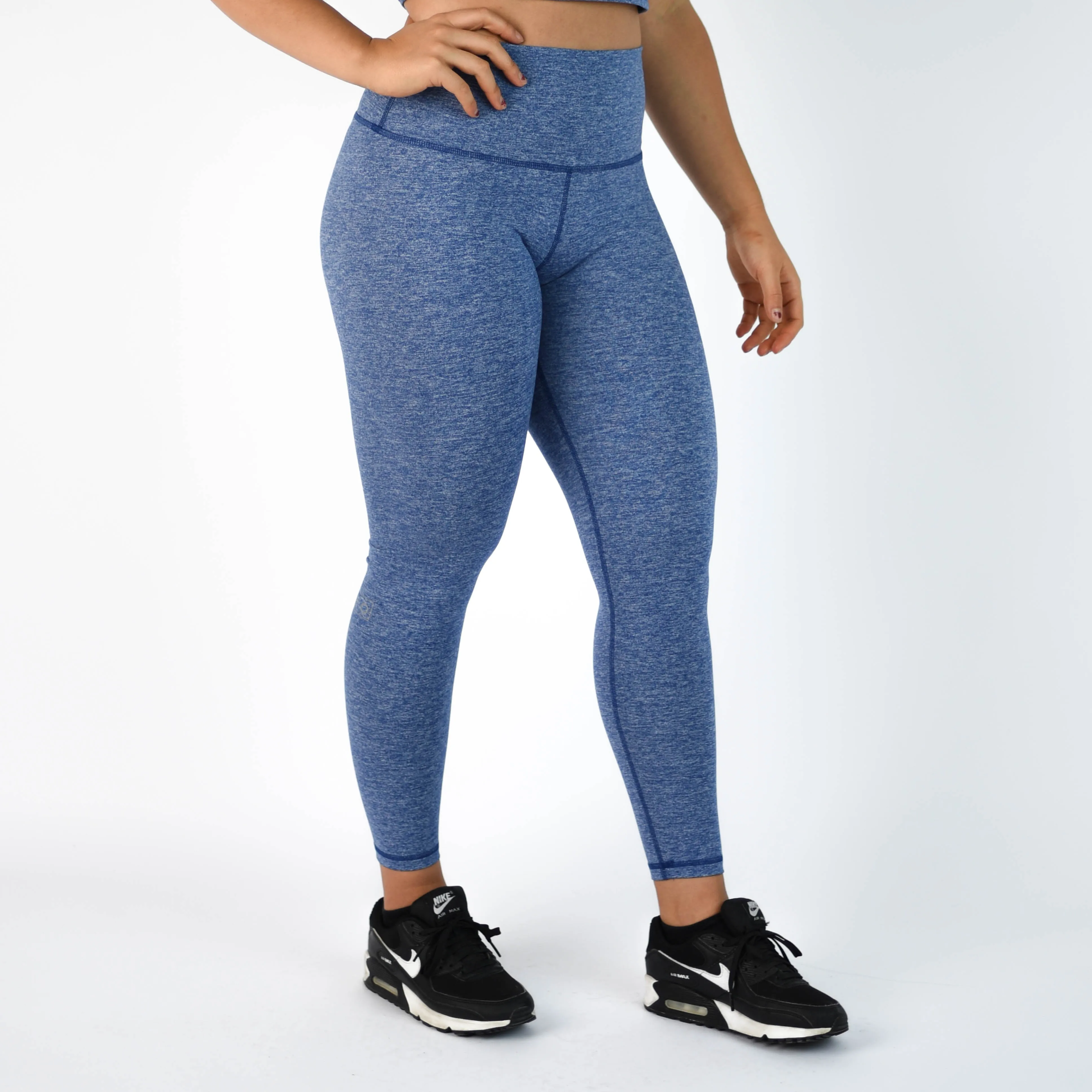 FLEO El Toro 28" Heather Cobalt Leggings