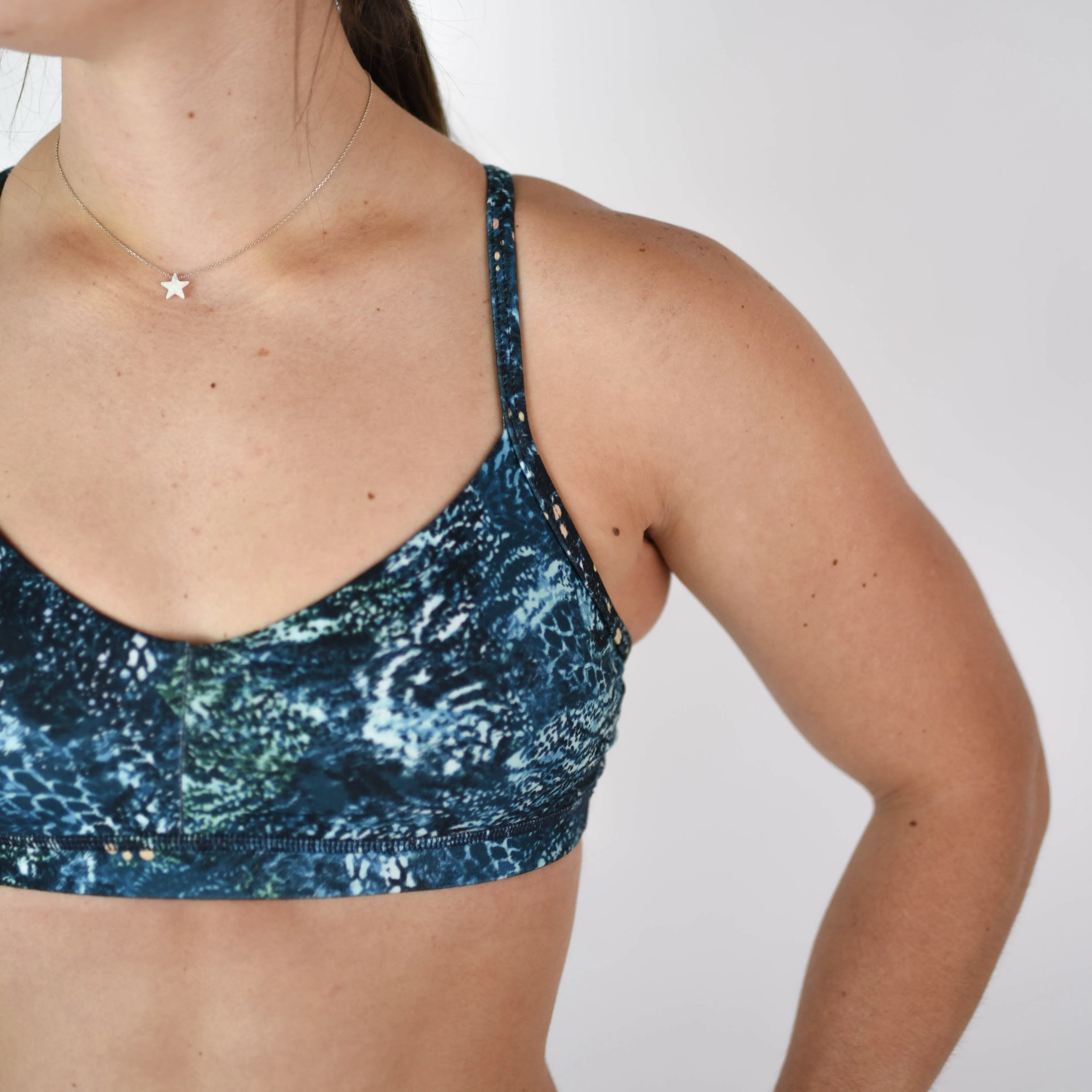 FLEO Reinette Sports Bra - Feather Waves