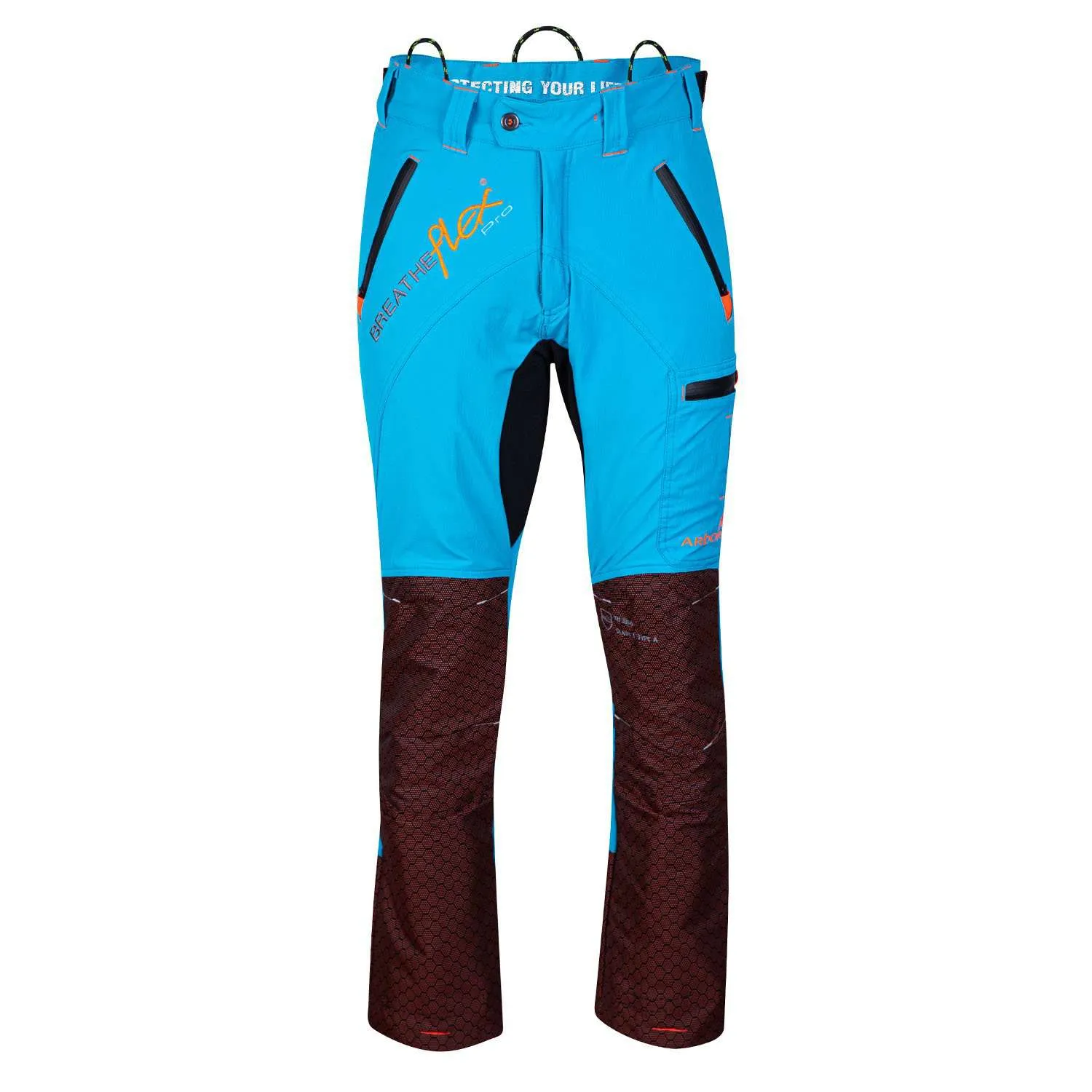 Freestyle Chainsaw Trousers Design A Class 1 - Aqua - AT4061